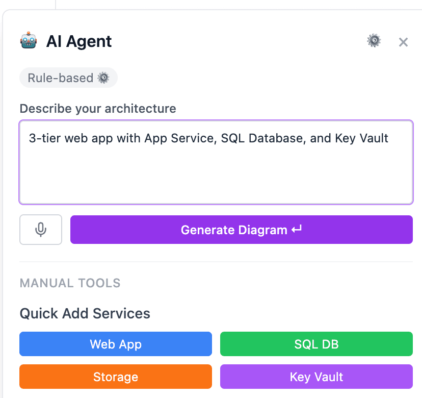 DESCRIBE step screenshot